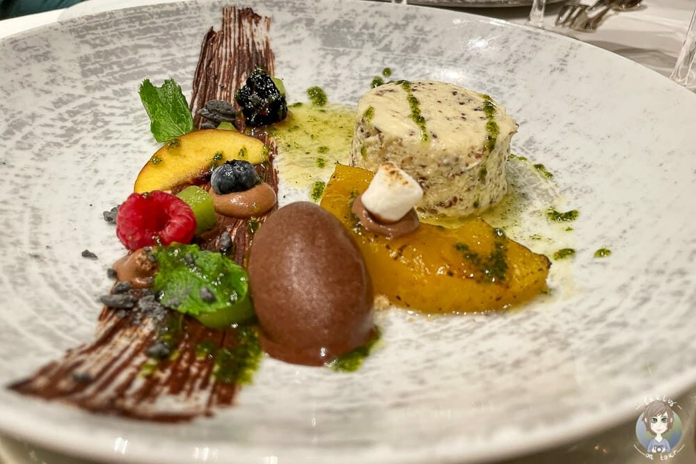 Dessert im Germanenhof im Teutoburger Wald