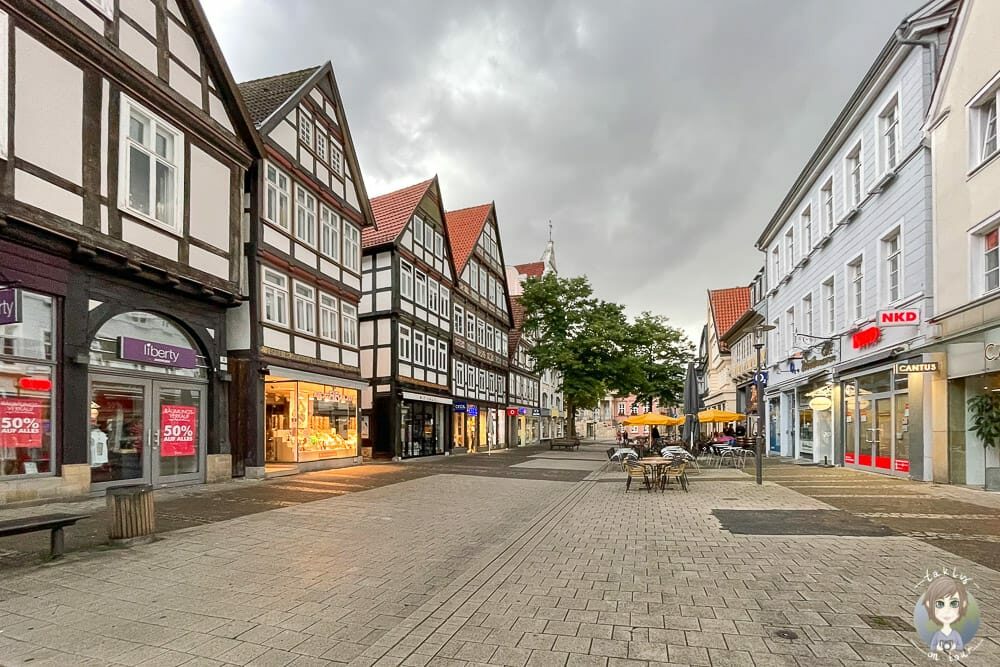 Spaziergang durch die Innenstadt Detmold