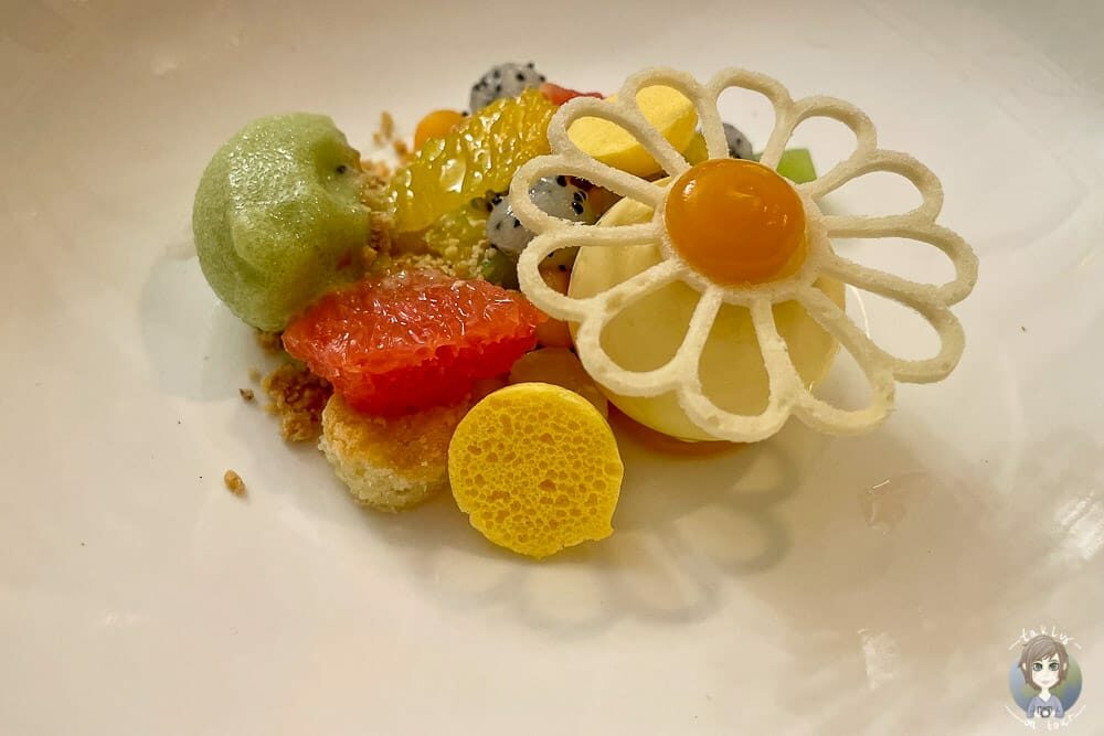 Dessert in Jans's Restaurant Sterneküche in Detmold