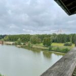 Aussicht auf den Obersee im Gartenschaupark Rietberg