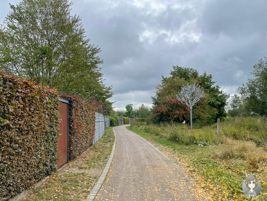 Zuweg zum Gartenschaupark Rietberg