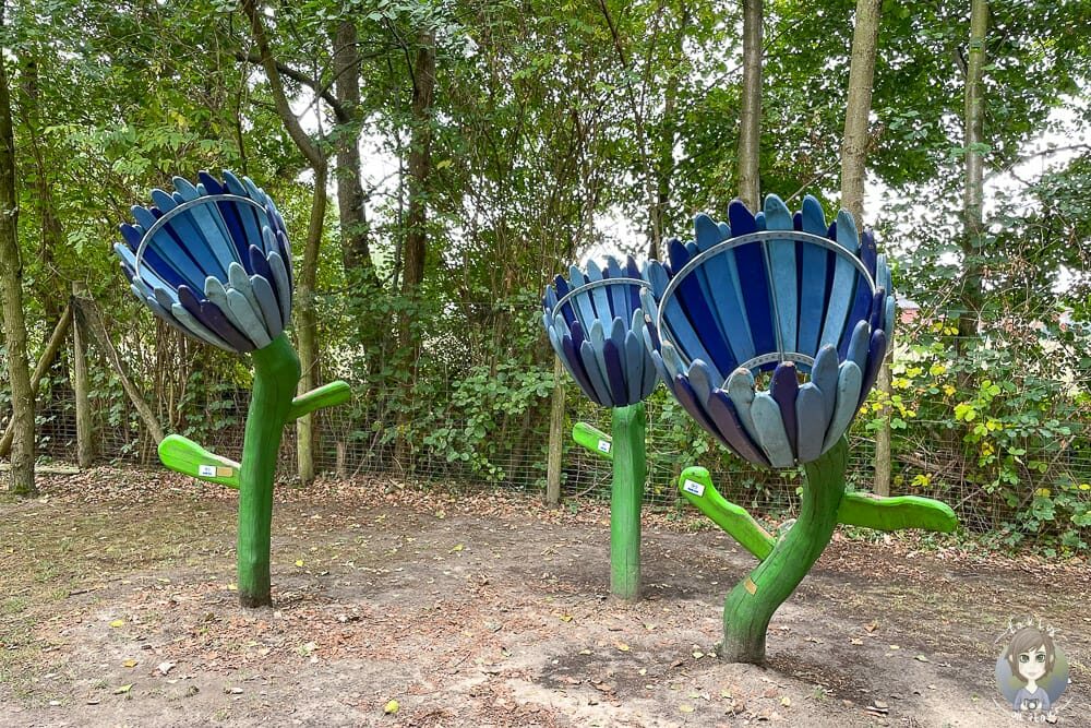 Attraktionen und Spielmöglichkeiten im Gartenschaupark in Rietberg