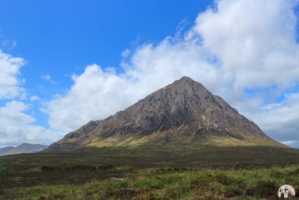 Der Berg Stob Dearg in Glen Coe, Schottland