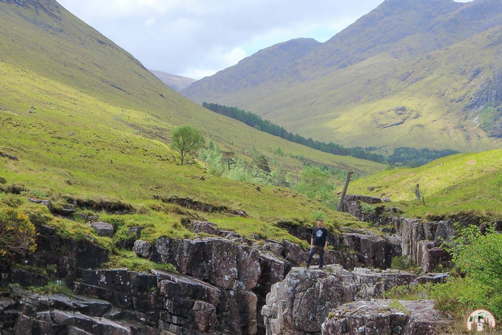 Glen Etive auf einer Schottland Rundreise