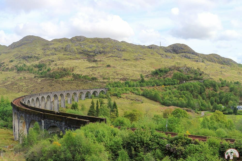 Das Glenfinnan Viadukt als Schauplatz vom Hogwarts Express