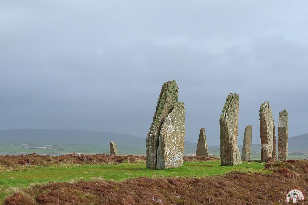 Ring of Brodgar Steinkreis eine Sehenswürdigkeit in Schottland