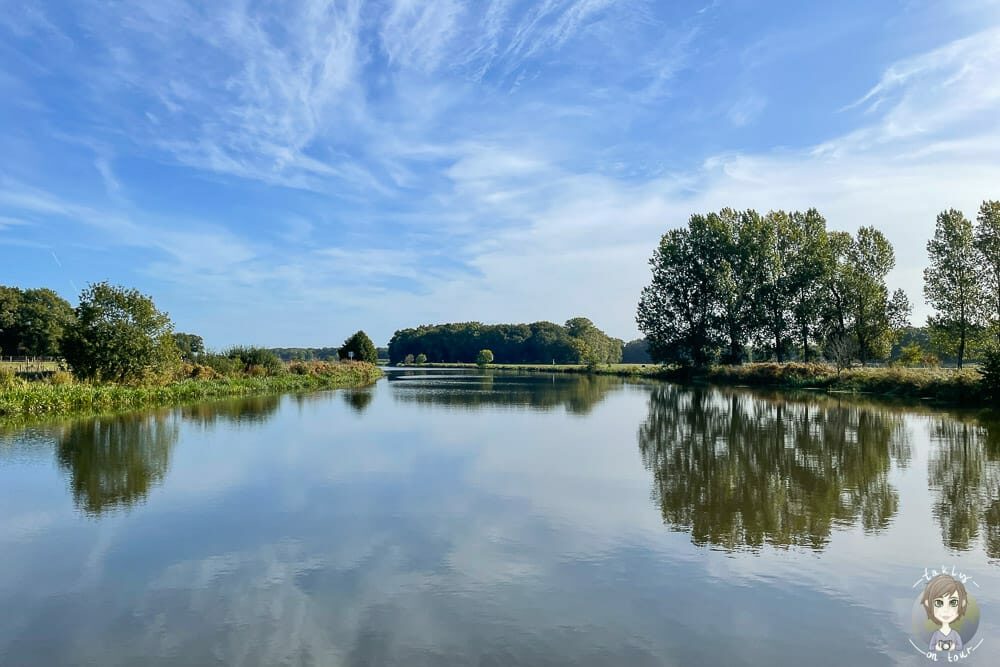 Der Fluss Vechte bei Ommen