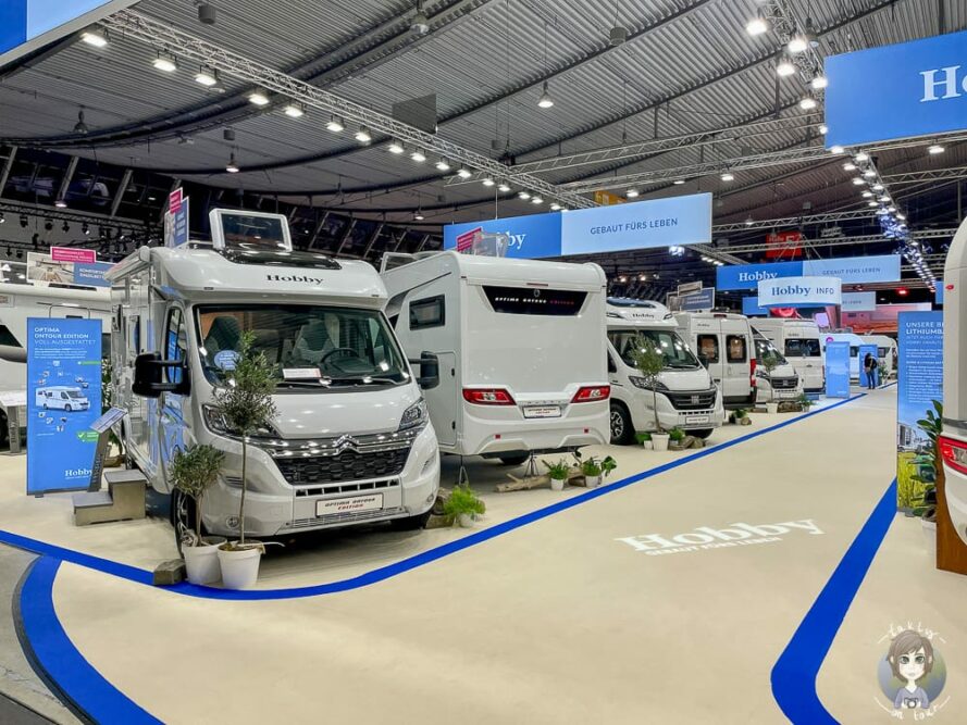 Hobby Wohnmobile auf der CMT Stuttgart 2023