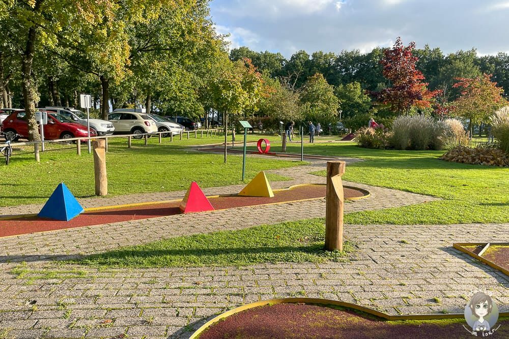 Minigolf auf dem Campingplatz Der Kleine Wolf