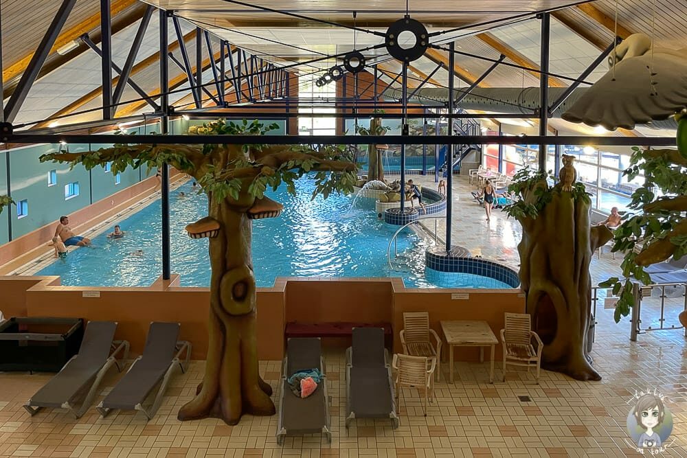 Schwimmbad auf dem Campingplatz Der Kleine Wolf
