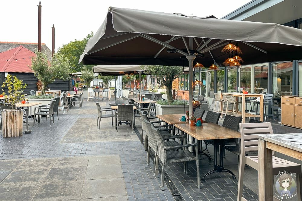 Campingplatz Kleiner Wolf mit Restaurant und Terrasse