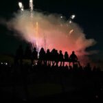Feuerwerk auf dem Kleiner Wolf Camping