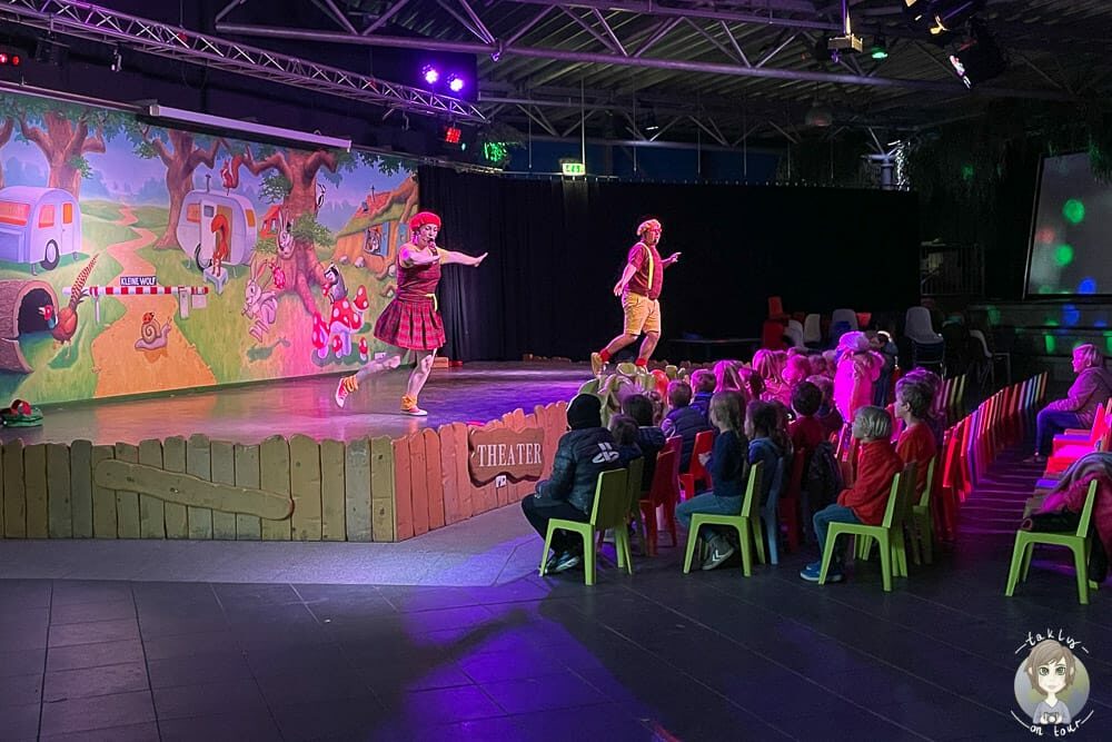 Kindertheater auf dem Camping Kleiner Wolf