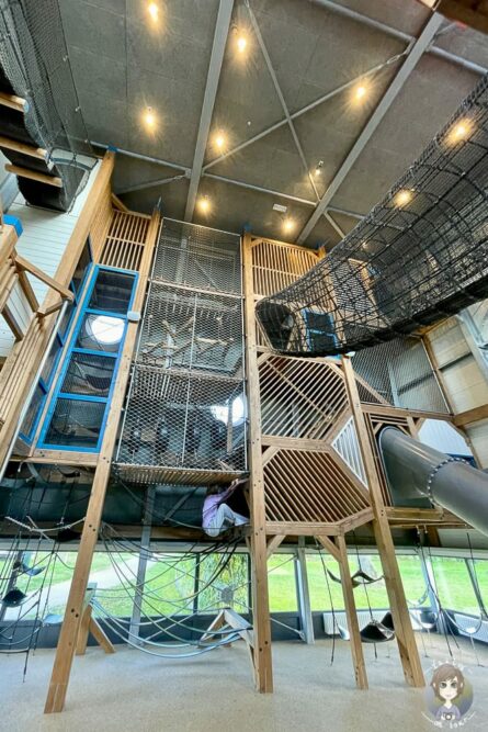 Indoorspielplatz für Teens auf dem Kleiner Wolf Camping