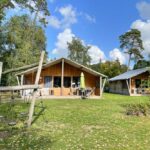 Lodges vom De Kleine Wolf Camping in den Niederlanden