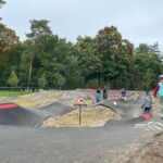 Pumptrack für Mountainbiker auf dem Camping De Kleine Wolf