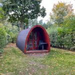 Schlafpods auf dem Campingplatz Kleiner Wolf