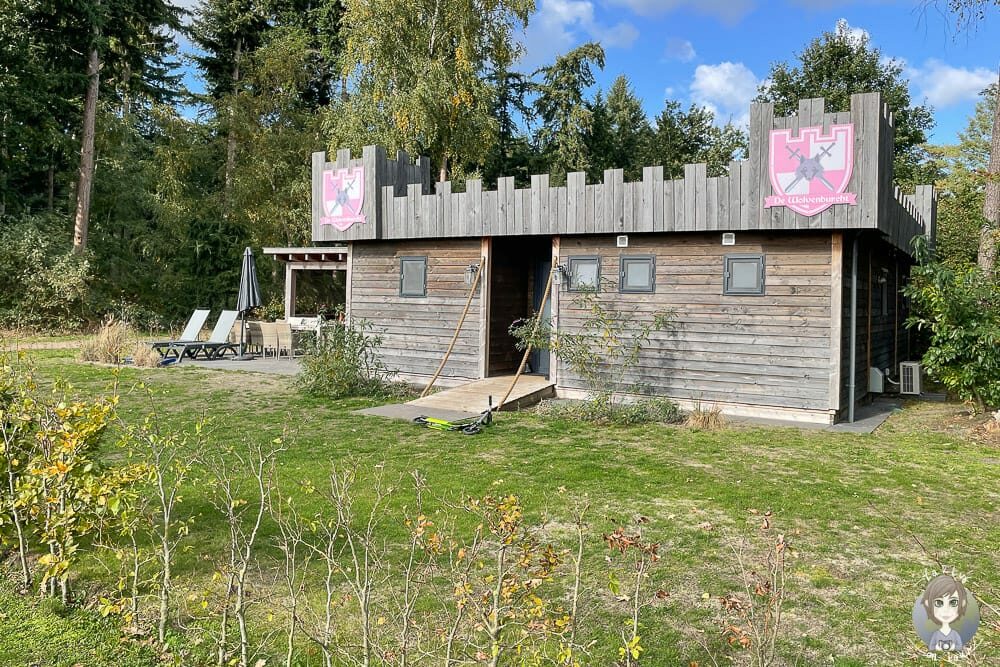 De Wolvenburcht auf dem Der Kleine Wolf Camping