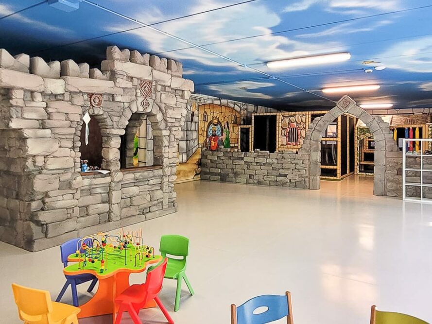 Kinderclub vom Spiaggia d’Oro Campingplatz am Gardasee
