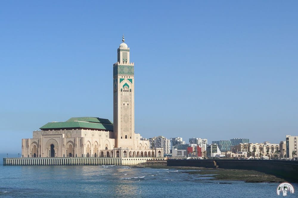 Besuch der Moschee in Casablanca auf einer Marokko Rundreise