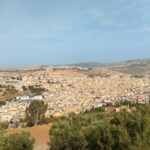 Tolles Panorama auf die Altstadt von Fes in Marokko