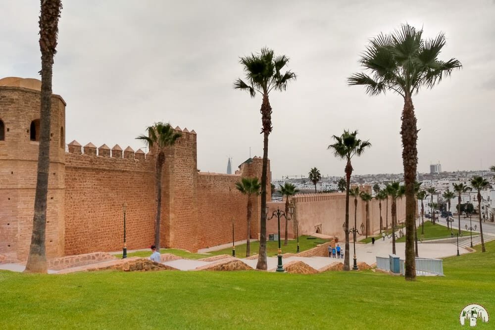Eine Kasbah in Rabat auf einer Rundreise durch Marokko