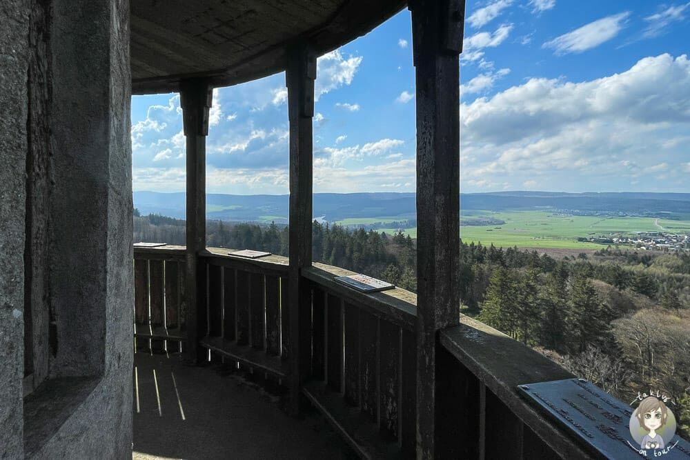 Tolle Aussicht von der Wildenburg im EdelSteinLand