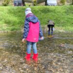 Edelsteinsuche am Wasserspielplatz vom Camping Harfenmühle