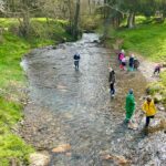 Edelsteinsuche am Wasserspielplatz vom Camping Harfenmühle