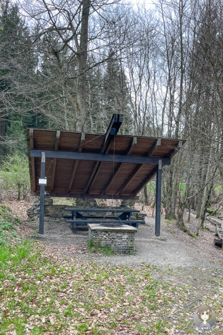 Grillplatz vom Camping Harfenmühle