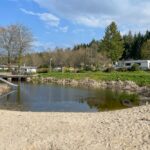 Natur-Schwimmteich vom Camping Harfenmühle