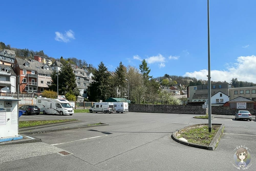 Parken mit dem Wohnmobil in Idar