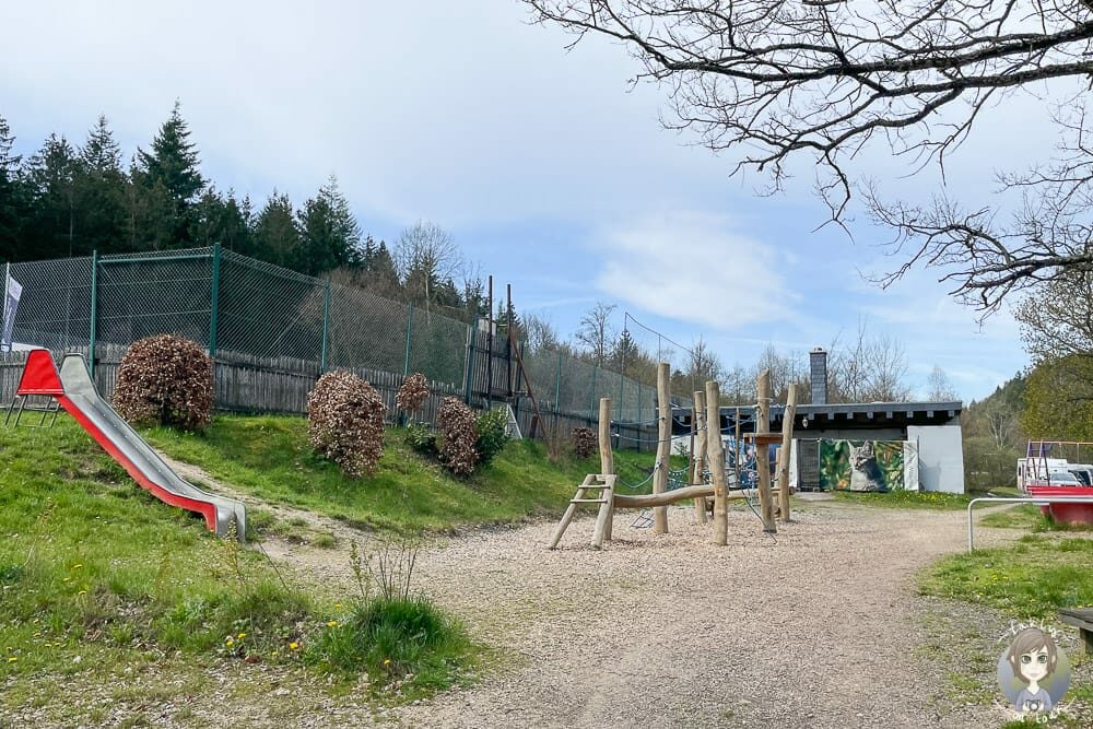 Spielplatz auf dem Camping Harfenmühle