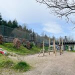 Spielplatz auf dem Camping Harfenmühle