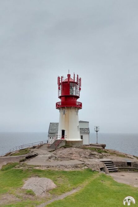 Besuch am Lindesnes Fyr in Norwegen