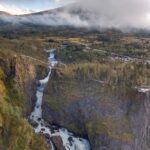 Südnorwegens Wasserfall Voringsfossen