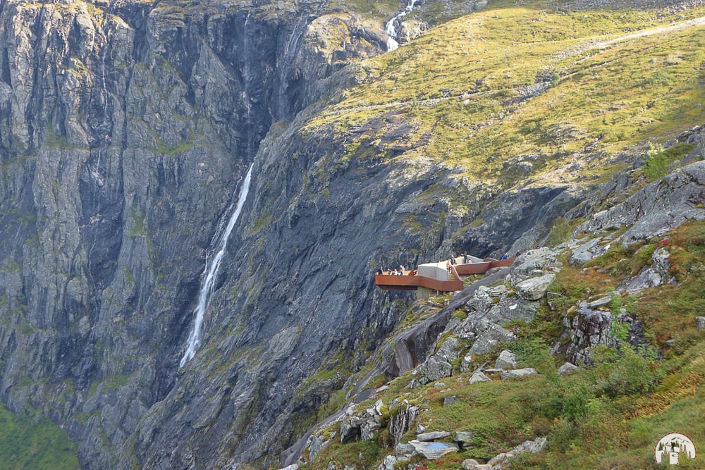 Aussichtsplattform am Trollstigen in Südnorwegen