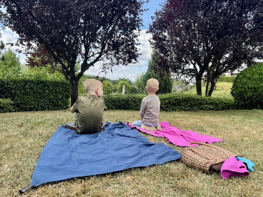 Mikrofaser Handtücher sind praktisch beim Camping