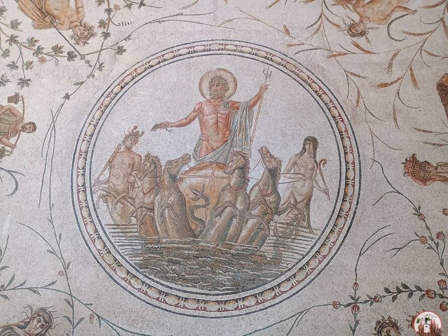 Mosaik im Bardo-Museum auf einer Tunesien-Rundreise